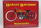 Vintage Harley Davidson Motorcycles Porcelain Enameled Metal Sign