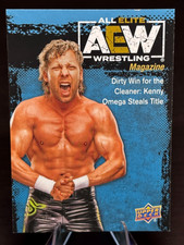 Kenny Omega 2021 Upper Deck AEW Magazine #90 Alpha Male Insert Wrestling Card