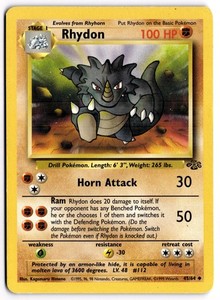 Rhydon 45/64 Jungle Uncommon