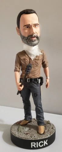 The Walking Dead Rick Grimes Bobble Head Supply Drop Exclusive Royal Bobbles