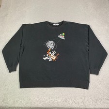 Vintage 90  s Warner Brothers Looney Tunes Marvin Sweatshirt Men  s 2XL Crewneck
