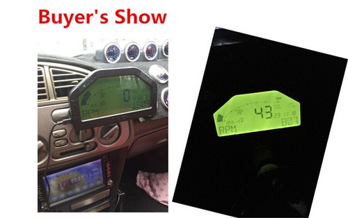 Car Race Dash Digital LCD Display Gauge Meter Dashboard Bluetooth OBD2 Unit Kit - Picture 11 of 12
