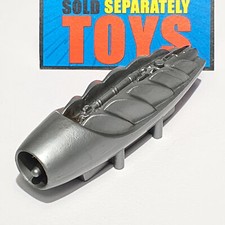 Turbina MOTU Turbodactyl JET ENGINE originale 1987 argento accessorio arma parte