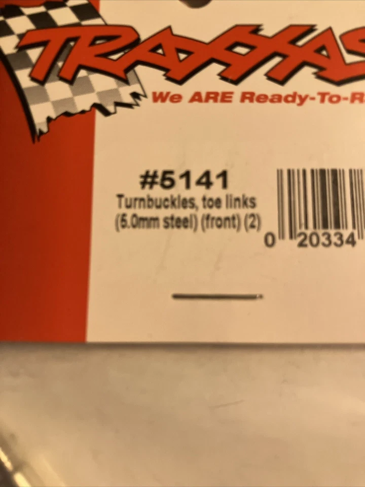 5141 TRAXXAS Turnbuckles, toe links (5.0mm steel) (front) (2) E-MAXX/T-MAXX - Image 4 of 4