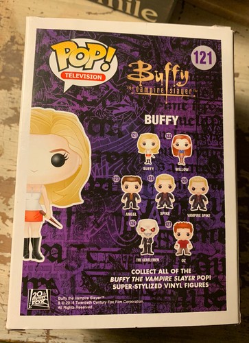 Funko Pop 121 Buffy Vampire Slayer 2014 Esclusiva protezione pop convention - Foto 4 di 9