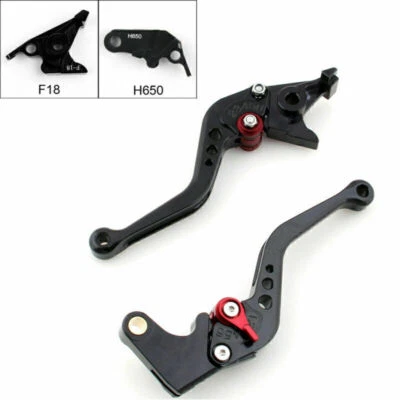 Levier d'embrayage de frein court noir pour Honda CBR650F14-15 (F-18/H-650) A - Photo 1/4