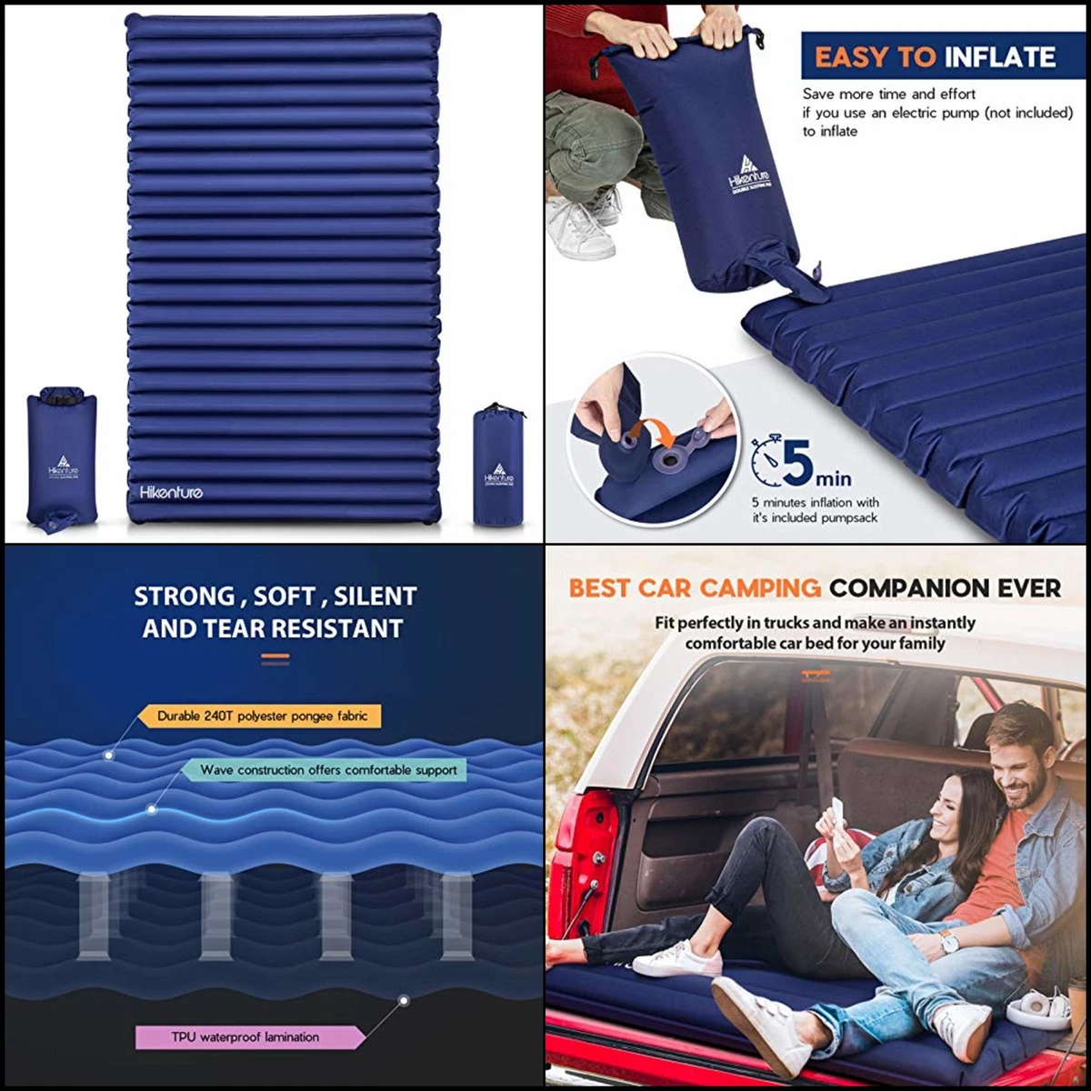Best 2 clearance person camping mattress