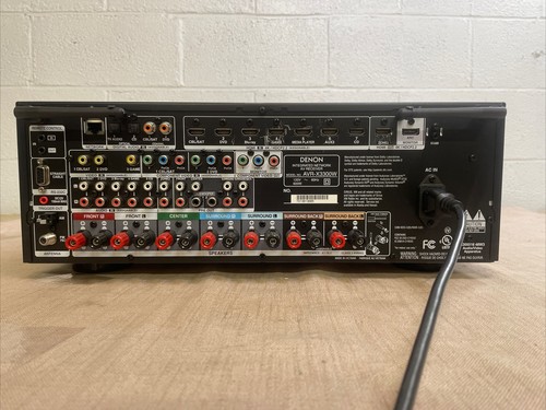 Nice DENON AVRX3300W Integrated Network AV Receiver! ***READ DESCRIPTION*** - Picture 10 of 13