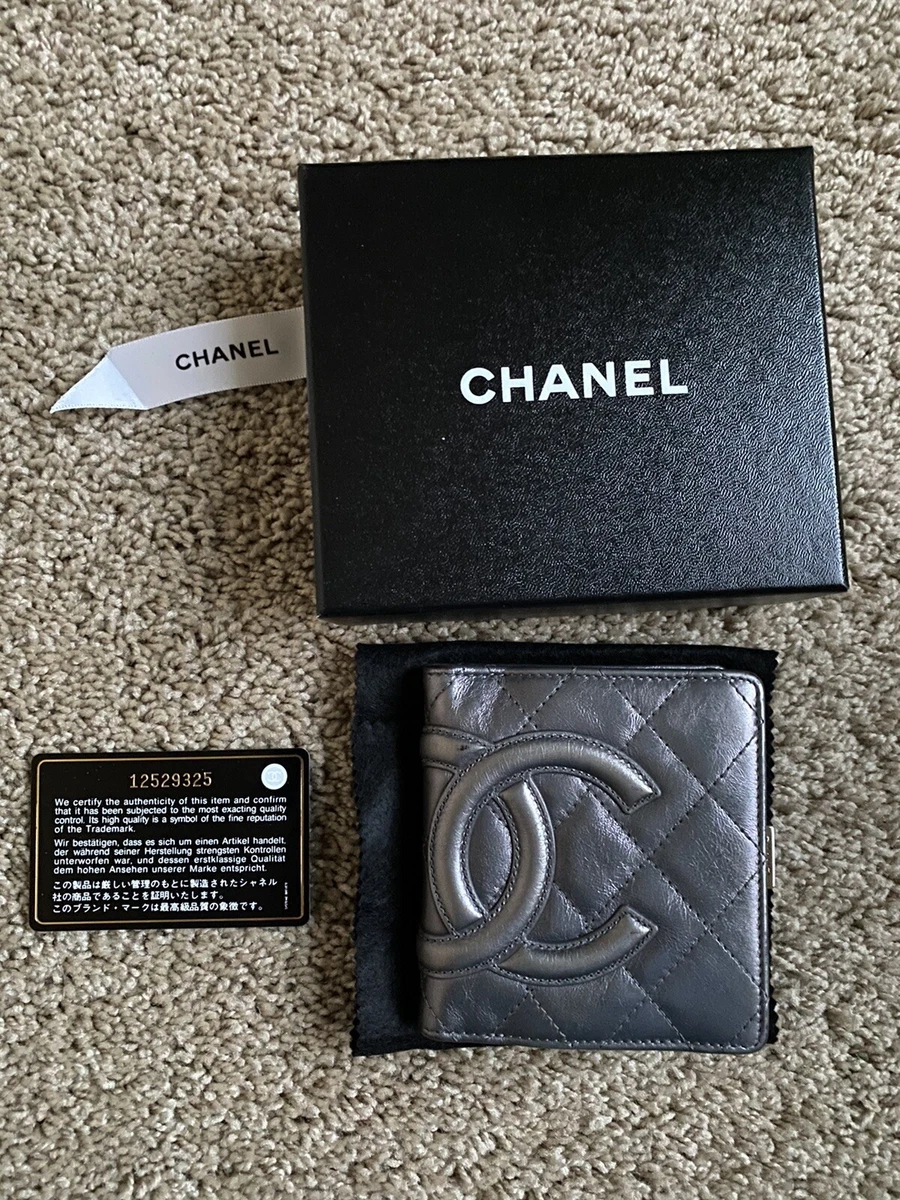 Chanel Pre Owned 1997 CC logo-embossed compact wallet - ShopStyle