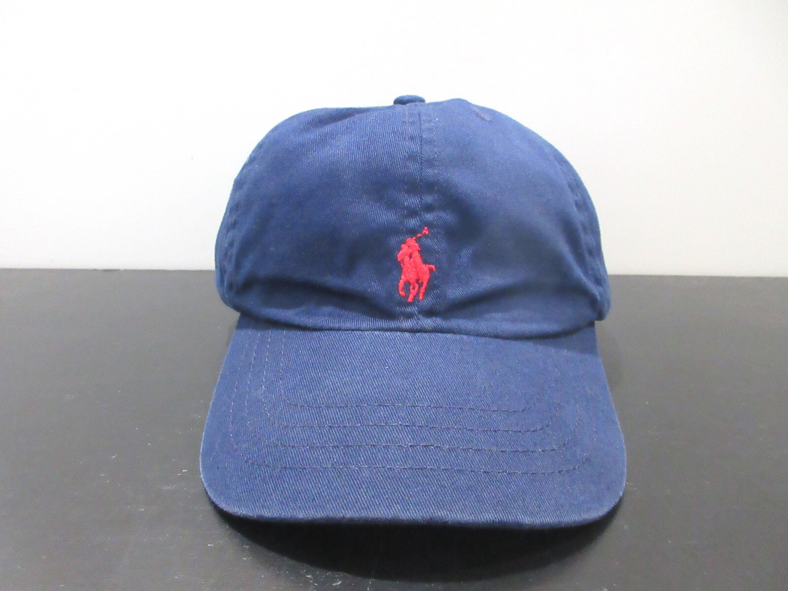 Ralph Lauren Polo Cappello Berretto Strap Back Blu Rosso Pony Logo 4 7 Bambini Ragazzi Giovani