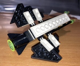 Lego 6832 Super Nova II Blacktron Space Police Police Vintage 1991 Faulty