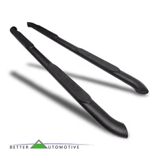 4" Texture Side Steps for 05-23 Toyota Tacoma Double Cab Nerf Bars Running Board