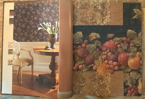 Blonder Home Accents Wallpaper Sample Book FORMAL FAUX III Rare 12x16" Sheets - Picture 4 of 24