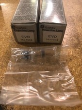 GE 2-PK EVD 400W 36V NEW Photo Stage Projection LIGHT BULB Studio NOS NEW LAMP