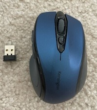 Kensington Pro Fit Mid-Size USB Wireless Mouse Sapphire Blue K72421