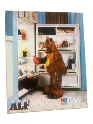 Alf Puzzle 100 Teile 1988 Vintage MB Puzzle Rarität Sammler Vollständig - Bild 1 von 4