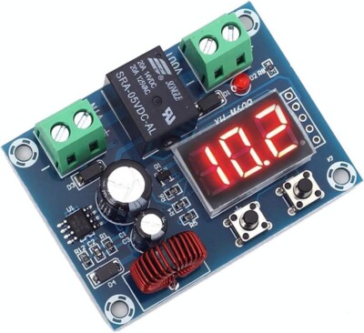 Digital Low Voltage Protector Disconnect Protection Module for 12-36V Battery