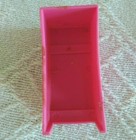 Lot of 3 Pieces of Plastic Dollhouse Furniture Vintage 1960s or 70s — photo 3