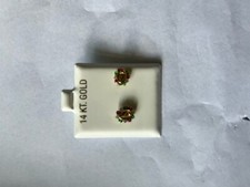 14k Earings virgin Mary 3 colors for women