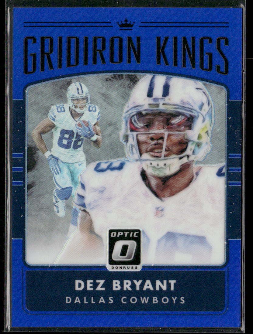 2016 Donruss Optic Dez Bryant #20 Blue Prizm /149 Dallas Cowboys