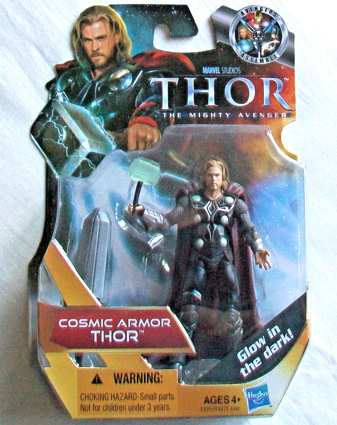 Marvel THOR THE MIGHTY AVENGER 4"" Action Figure No. 19 COSMIC ARMOR THOR