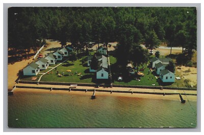 Postcard: MI Gustely's Sandy Beach Resort, Traverse City, Michigan - Unposted