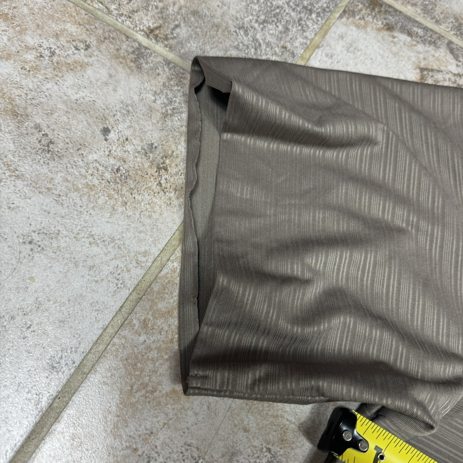 Nike Tiger Woods Collection Golf Polo Shirt Mens 2XL Brown Dri Fit Snap Up thumbnail 7