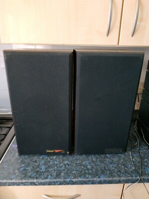 Toshiba SS-8 Wooden Full Range Surround Speaker System