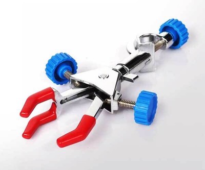 Sturdy Lab Clamp Set - Flask & Condenser Holder - Chemistry Tools