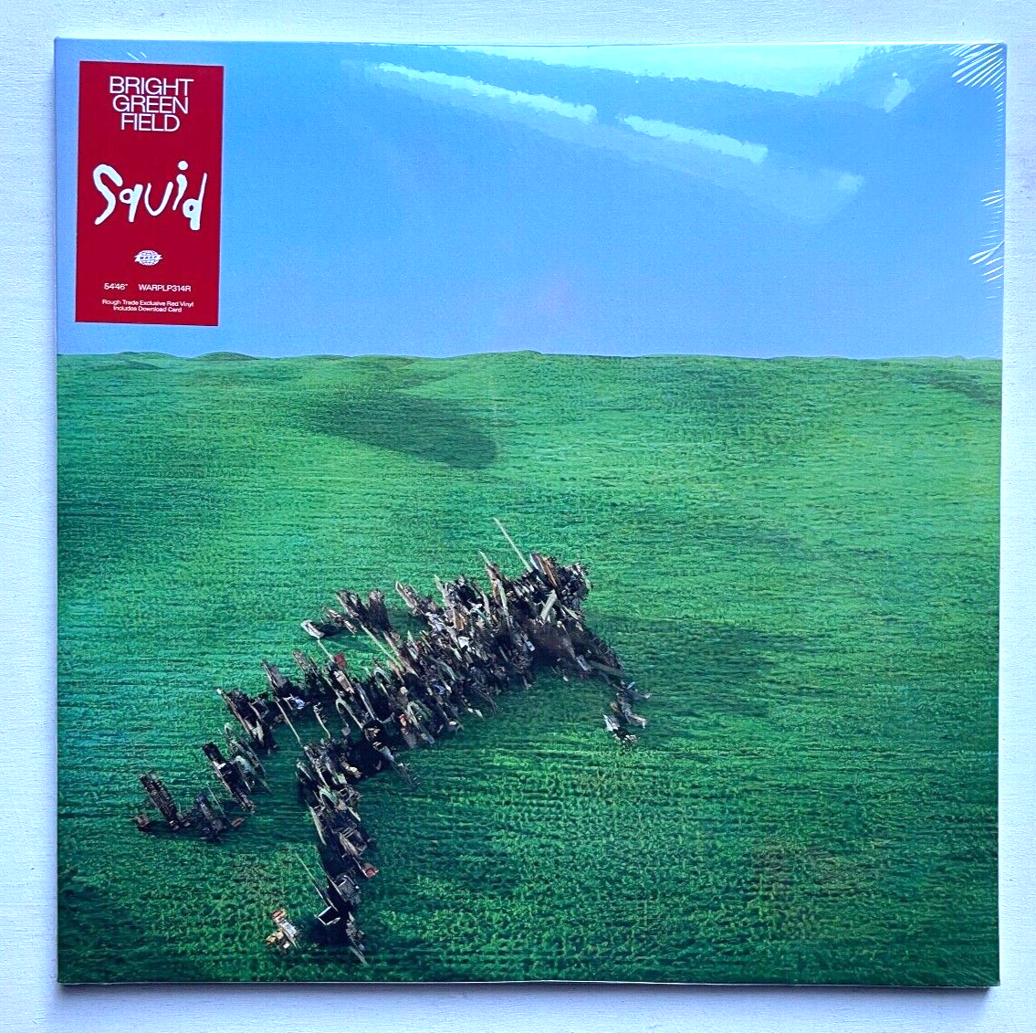 Squid - Bright Green Field * 2 Vinyl Lp Ltd Ed Red + Cd * 2021 * Free P&P UK *