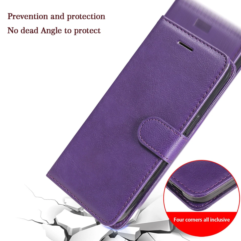 Case for Samsung S24 A25 A05 M54 A15 S23 FE PU Leather Flip Wallet Phone Cover - Image 2 of 4