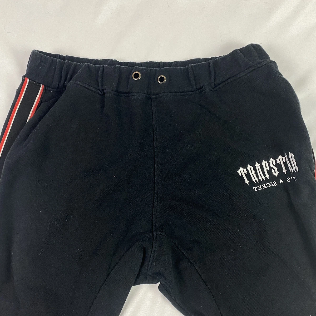 Trapstar Black Tracksuit Pants Men s Size XXL See Measurements eBay