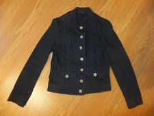 Atsuro Tayama Women Cotton/Linen Vintage Jacket Women XS Black