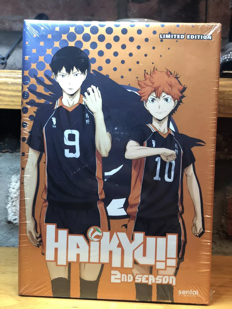 Haikyu Haikyuu Complete Season 2 Limited Premium Blu-ray DVD Box Set Anime