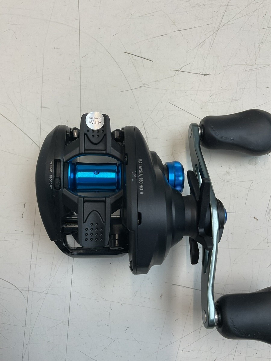 Shimano SLX150HGA 7.2:1 Right Hand Bait Cast Reel Black