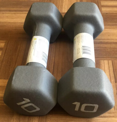 Lot De 2 Poids Standard Billard Barbell PRO – 10 Lb Chacun – 20 Lb Total – Fonte