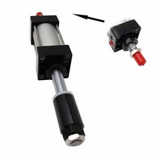 Pneumatic Standard Air Cylinder Double Acting Anticorrosive Aluminum Alloy 50mm