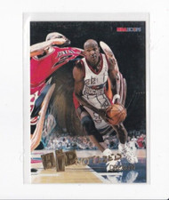 CLYDE DREXLER 1996-97 NBA HOOPS BASKETBALL HIPNOTIZED INSERT CARD-SHIPS FREE