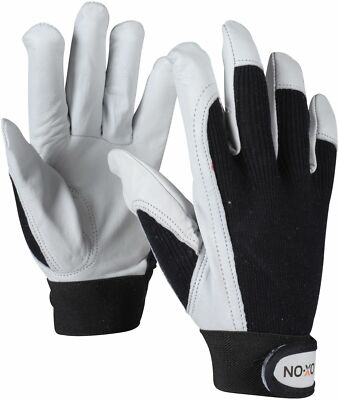(1Paar=5,27 ) 6 Paar OX-ON Worker Basic 2004 Ziegenlederhandschuhe Montage