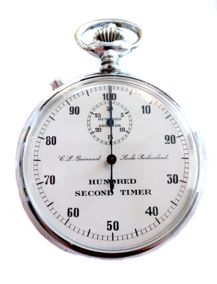 C L GUINAND 100 Second SPLIT Second TIMER Stopwatch