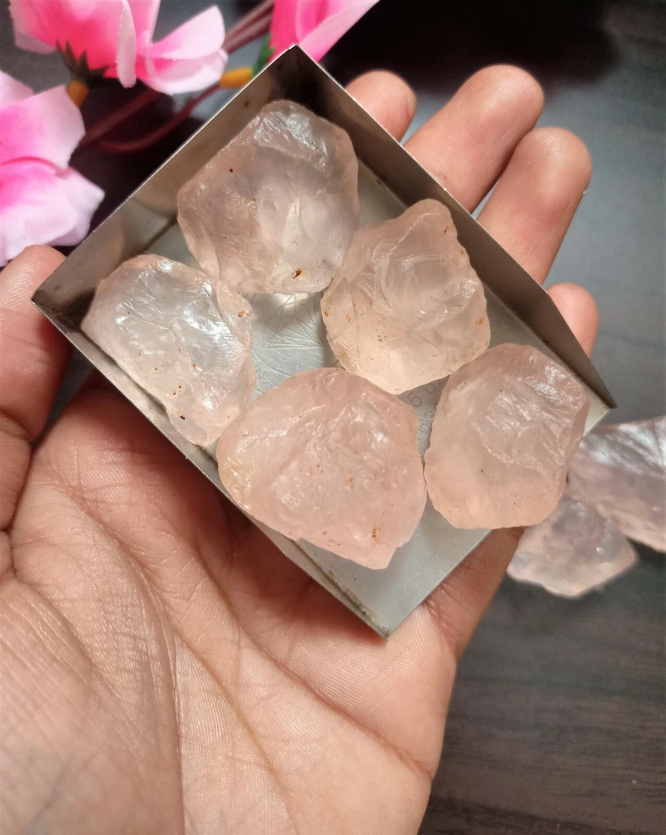 Pink quartz birthstone sale