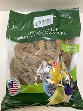Millet Spray for Birds Premium Treat for Budgies Canaries Finches 17.6oz, 1 Bag