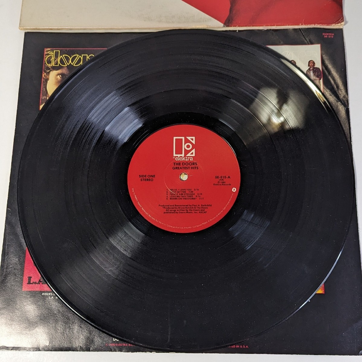 The Doors Greatest Hits 1980 Vinyl LP Elektra Records 5E-515 | eBay