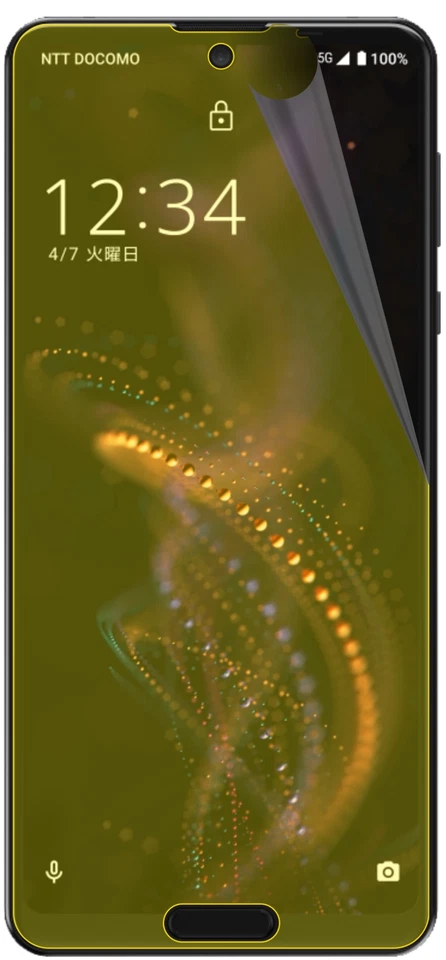 2x Screen Protector for Sharp Aquos R5G Protective Film covers 100% dipos Flex - Image 3 of 4