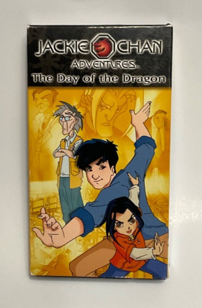 Jackie Chan Adventures: The Day of the Dragon (VHS, 2001) Cartoon