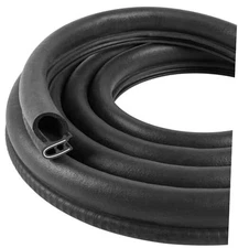 Automotive Door Weather Stripping Car Door Rubber Edge Trim Seal Strip 20Ft