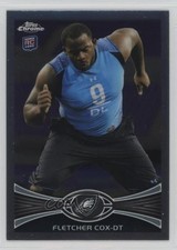 2012 Topps Chrome Fletcher Cox #82 0j7y