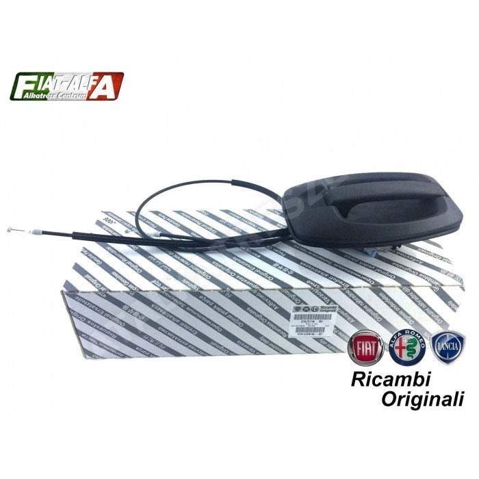 Poignée de porte latérale extérieure noire pour fourgon Boxer Ducato et Jumper