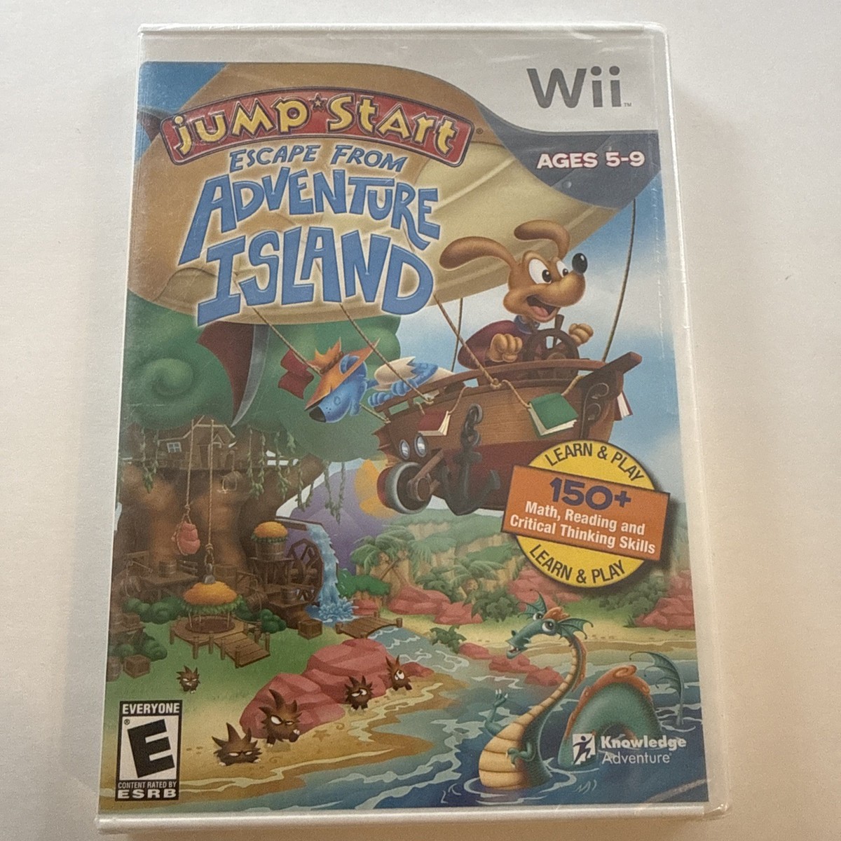 JumpStart: Escape From Adventure Island (Nintendo Wii, 2009) for