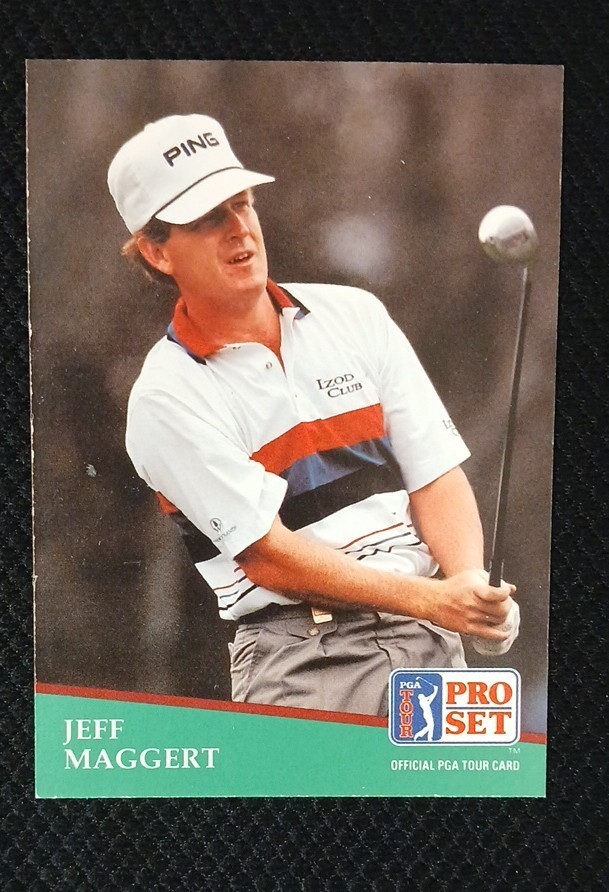 1991 Pro Set - PGA Tour Jeff Maggert #57 (RC)